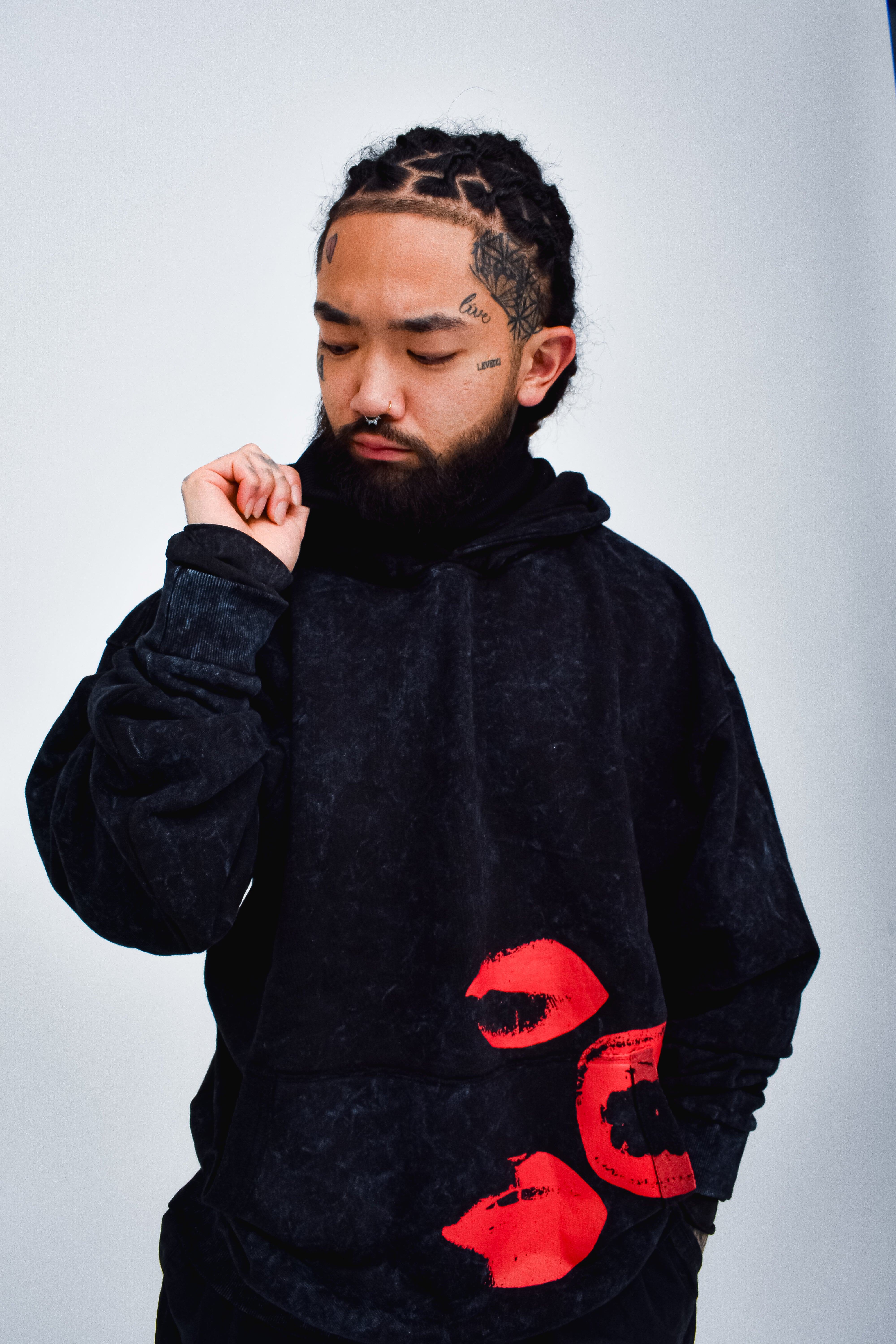 The Creation Oversized Turtleneck Hoodie