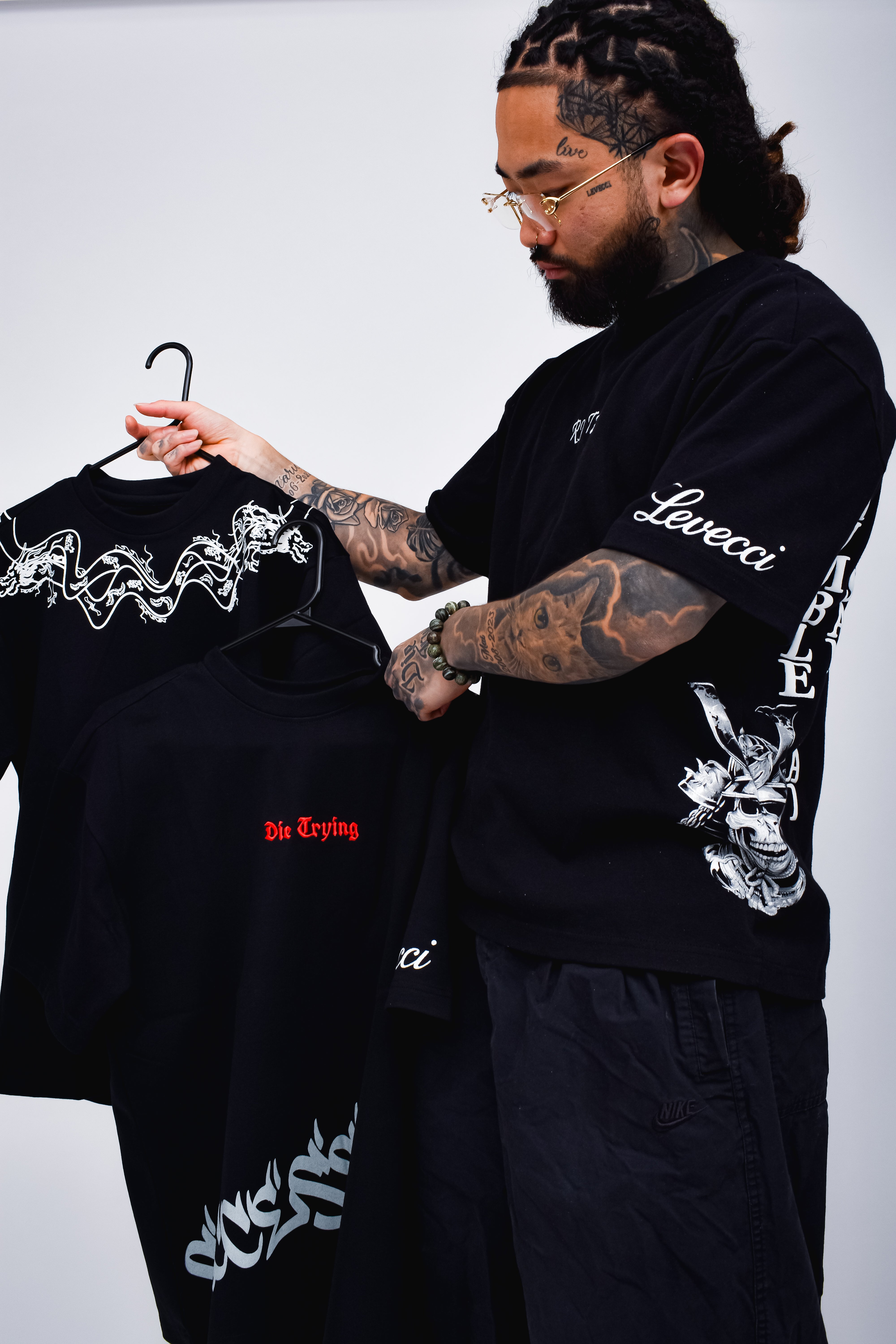 Die Trying Oversized Tee